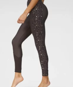 Bench. Leggings mit Leodruck und Mesh-Einsatz Schwarz-leo, White-leo -Bench Verkaufsgeschäft e235f5c0 bc23 59b8 89aa 73e87fc50422