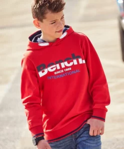 Bench. Kapuzensweatshirt mit gestreiften Bündchen 11 Bench. Kapuzensweatshirt mit gestreiften Bündchen -Bench Verkaufsgeschäft e345e670 ad57 5a7b bf1e b822f7489985