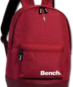 Bench. Freizeitrucksack »D2ORI301R Bench Daypack Rucksack Backpack weinrot« (Freizeitrucksack), Damen, Jugend Freizeitrucksack, Sporttasche Polyester, grün, rot, Größe ca. 42cm