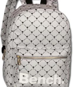 Bench. Cityrucksack »D2ORI304N Bench grauer Nylon Cityrucksack« (Freizeitrucksack), Damen, Jugend Freizeitrucksack, Cityrucksack Nylon, grau, Größe ca. 35cm, kleine Palmen