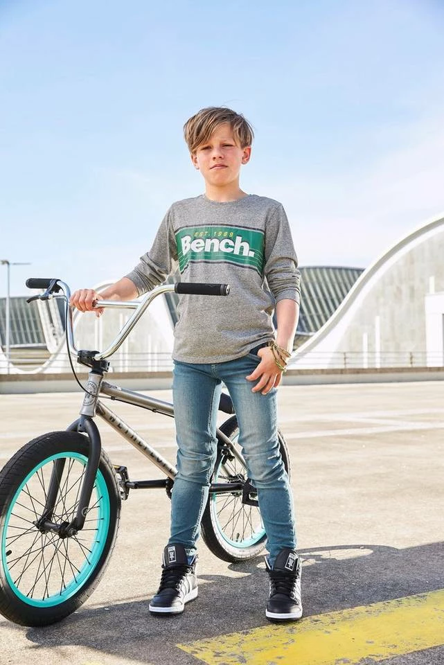 Bench. Langarmshirt in melierter Optik 4 Bench. Langarmshirt in melierter Optik – Bild 4