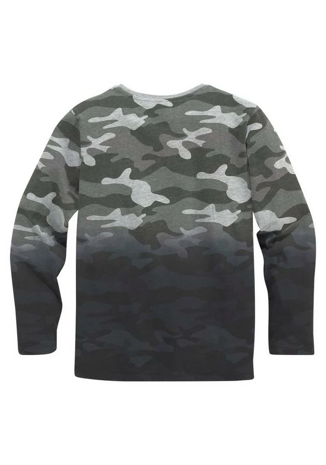 Bench. Langarmshirt »tarnfarben mit Farbverlauf« 3 Bench. Langarmshirt »tarnfarben mit Farbverlauf« – Bild 3