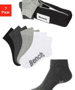 Bench. Kurzsocken (Federtasche, 7-Paar) in ansprechendem Mäppchen mit Reißverschluss 2 x anthracite-meliert | 1 x schwarz | 2 x hellgrau-meliert | 2 x weiß, 7 x schwarz, 2 x marine | 1 x dunkelblau | 2 x jeansblau-meliert | 2 x jeans-meliert 18 Bench. Kurzsocken (Federtasche, 7-Paar) in ansprechendem Mäppchen mit Reißverschluss 2 x anthracite-meliert | 1 x schwarz | 2 x hellgrau-meliert | 2 x weiß, 7 x schwarz, 2 x marine | 1 x dunkelblau | 2 x jeansblau-meliert | 2 x jeans-meliert -Bench Verkaufsgeschäft edd1d649 b108 51d2 a1ac 2e97bb2b0e49