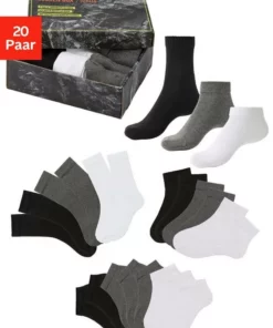 Bench. Sportsocken (Box, 20-Paar) 3 Längen in einer Box 6 x schwarz | 7 x weiß | 7 x grau-meliert, 20 x schwarz 19 Bench. Sportsocken (Box, 20-Paar) 3 Längen in einer Box 6 x schwarz | 7 x weiß | 7 x grau-meliert, 20 x schwarz -Bench Verkaufsgeschäft f296f32f d389 5254 84db e0702b84119c