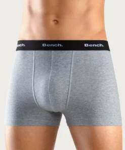 Bench. Boxer (4 Stück) mit kontrastfarbigem Bund Schwarz, Royalblau | grau-meliert | rot | schwarz, Navy | bordeaux | petrol | anthrazit -Bench Verkaufsgeschäft f38dfc68 0f43 53d6 84ef de5af7a2ec3e