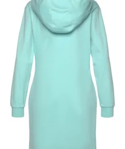 Bench. Sweatkleid mit Kapuze Schwarz, T&uuml;rkis -Bench Verkaufsgeschäft f4117287 4017 5083 bad7 a43be7f6c657