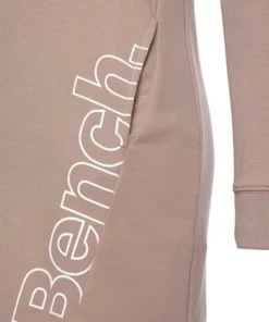 Bench. Sweatkleid mit seitlichem Logoprint Nude-weiß, Stone-weiß, Schwarz-weiß -Bench Verkaufsgeschäft f49d840d 98f7 52e0 99f9 425ca7ecdda4