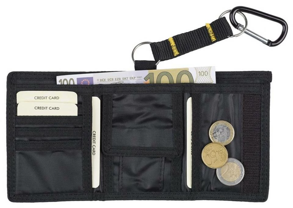 Bench. Geldbörse, mit Karabiner Schwarz, Olivgrün, Blau 2 Bench. Geldbörse, mit Karabiner Schwarz, Olivgrün, Blau – Bild 2