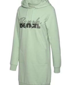 Bench. Sweatkleid mit aufwendiger Logostickerei Anthrazit-melange, Mint-melange, Schwarz -Bench Verkaufsgeschäft fc575739 4545 5bbd a136 15fc8f254a3c